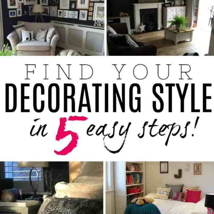 How to discover your decorating style