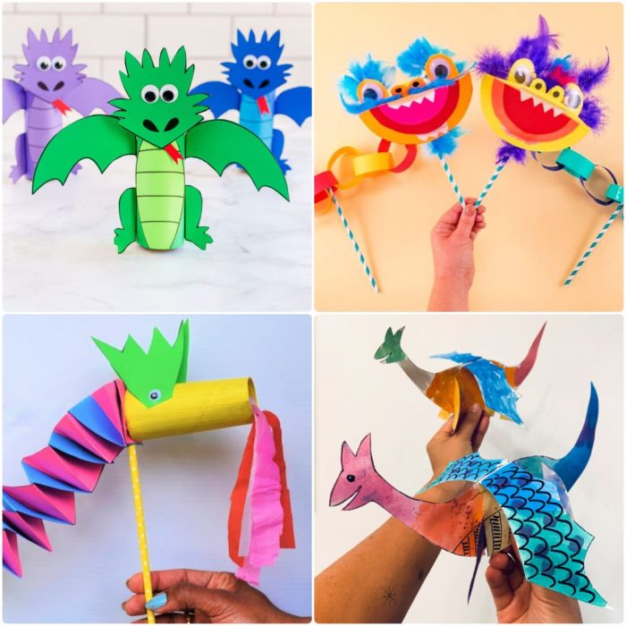 How to make a homemade dragon decoration