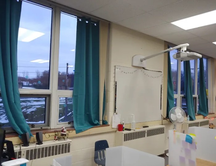 How to Decorate Classroom Window for Arctic